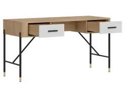 Skrivebord Flosora 144 (Hvid)