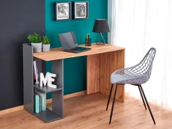 Skrivebord Houston 825 (Egetræ + Antracit)