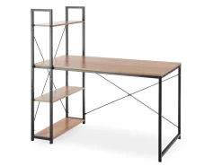 Skrivebord Houston 1888 (Sonoma eg + Sort)