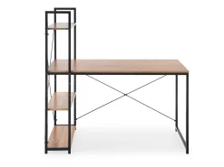 Skrivebord Houston 1888 (Sonoma eg + Sort)