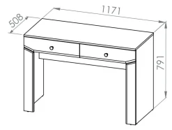 Skrivebord Mavevare 107
