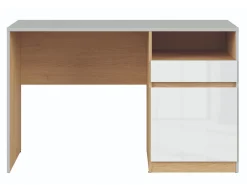 Skrivebord Nuevaru 100 (Glansfuld hvid)