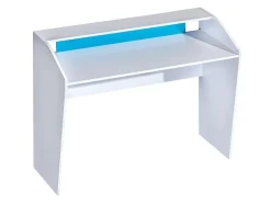 Skrivebord Sorviru 100 (Hvid + Turkis)