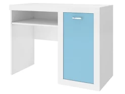 Skrivebord Tentive 102 (Hvid + Blå)