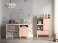 Skrivebord Tortoli 106 (Lyserød)