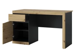 Skrivebord Venlori 120 (Antracit + Artisan eg)