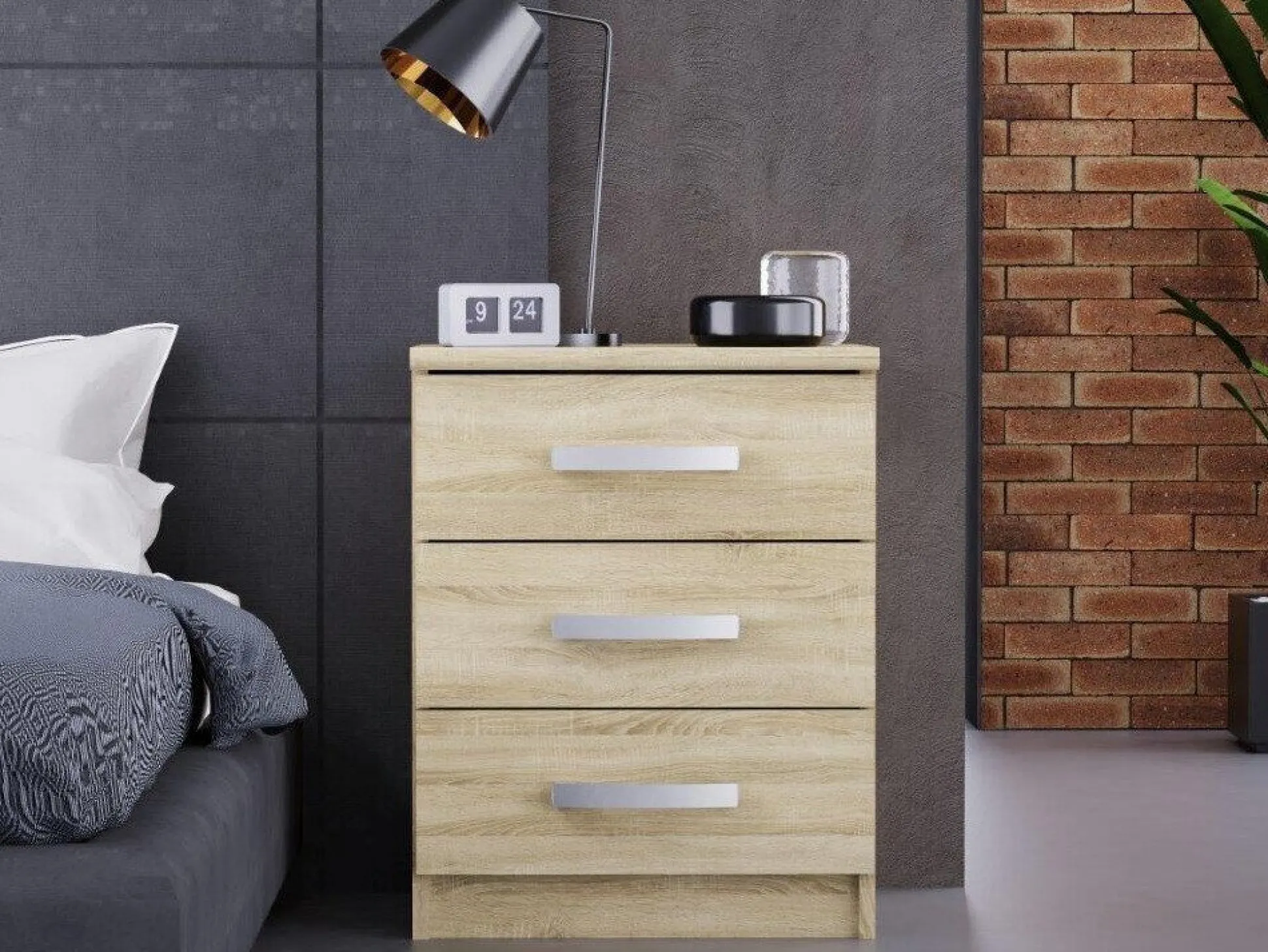 Skuffesektion Bristol 149 (Sonoma eg)