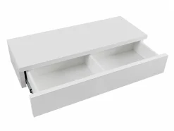 Sminkebord Delpher (Hvid + Glansfuld hvid)