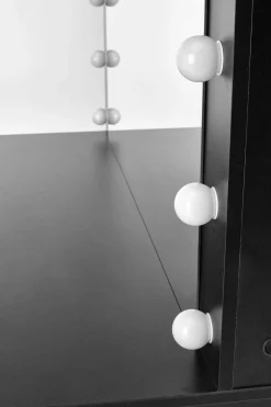 Sminkebord Houston Gaudium I (Sort)