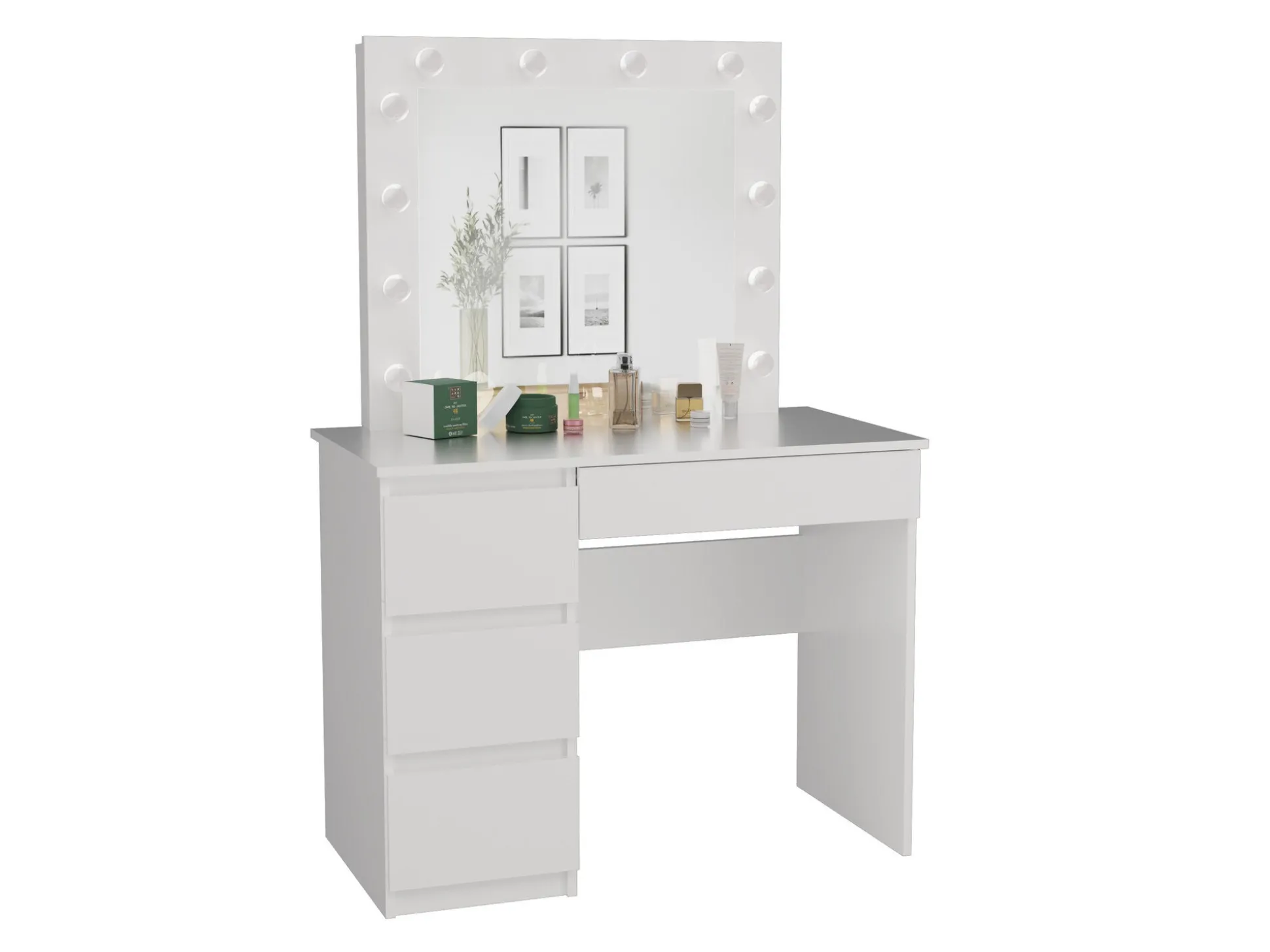 Sminkebord Mandeville 156 (Hvid)