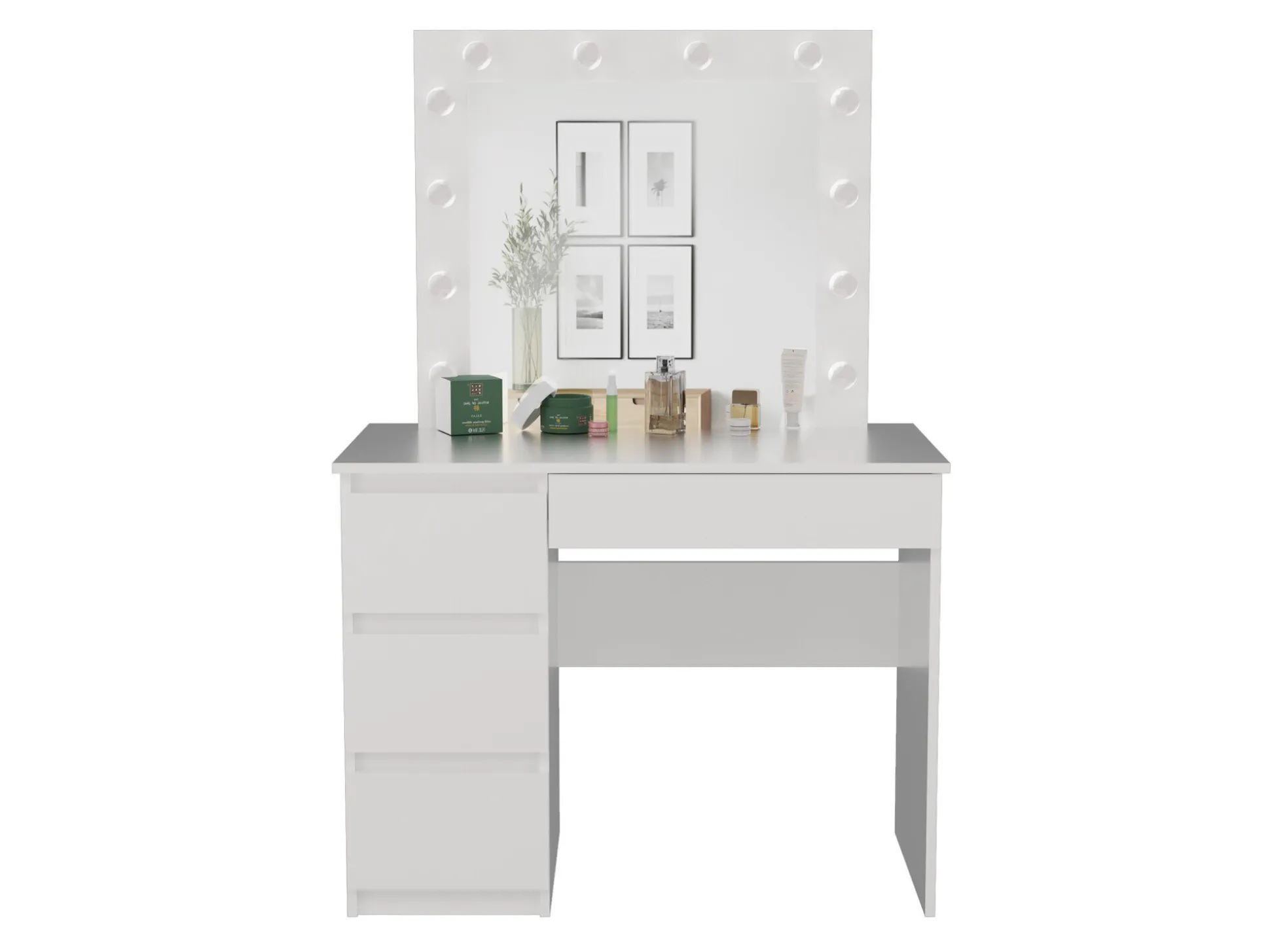 Sminkebord Mandeville 156 (Hvid)