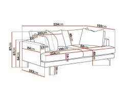 Sofa Ophliva 101 (Fjord 23)