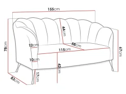 Sofa Providence 151 (Eureka 2121)