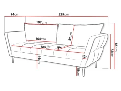 Sofa TrendyNest Villis (Aphrodite 19)