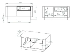Sofabord Cavrome 106