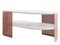 Sofabord Civer VII (Lyserød + Hvid)