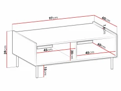 Sofabord Comfivo Belviro