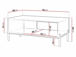 Sofabord Comfivo Mens