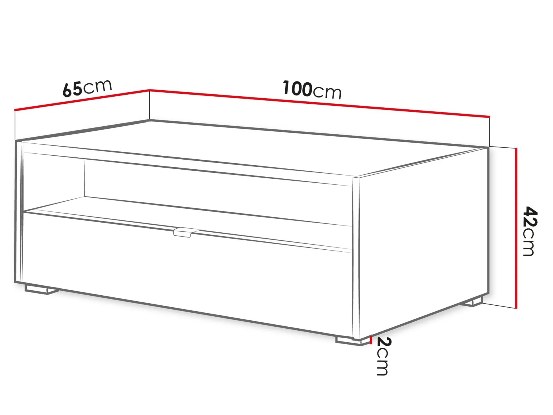 Sofabord Comfivo Ordo