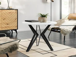 Sofabord Dearborn 105 (Hvid + Sort)