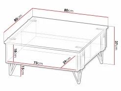 Sofabord Domdele 111