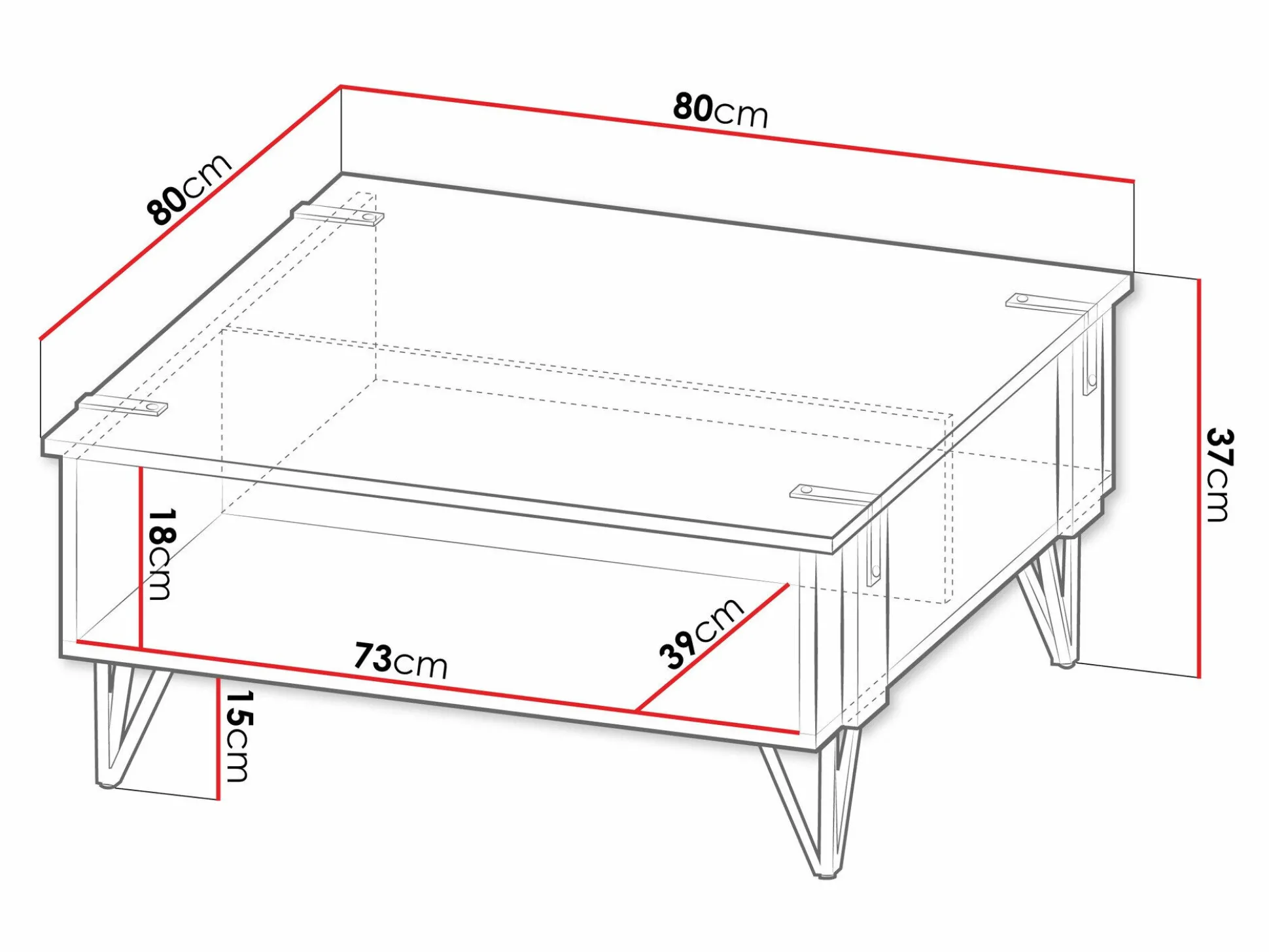Sofabord Domdele 111
