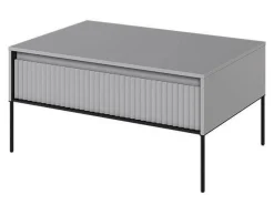 Sofabord Fernolu 110 (Grå + Sort)