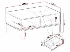 Sofabord Formis (Hvid)