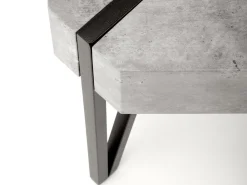 Sofabord Houston 303 (Beton + Sort)