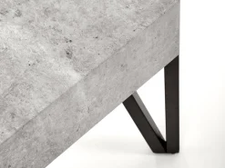 Sofabord Houston 303 (Beton + Sort)