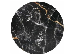 Sofabord Houston 1454 (Gylden + Sort marmor)