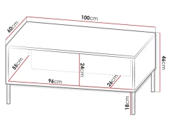 Sofabord Humanum (Hvid)