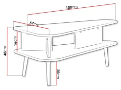 Sofabord Livetre 102