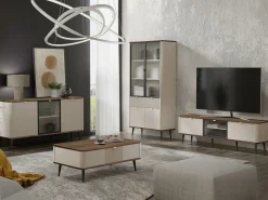 Sofabord Lufela 115 (Kashmir + Valnød)