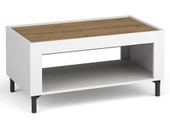 Sofabord Mormavu 107 (Mat hvid)