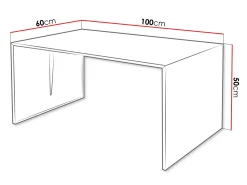 Sofabord Oswego 146 (Sort)