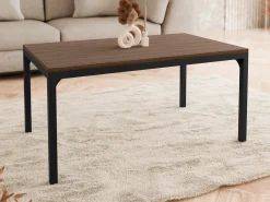 Sofabord Oswego 138 (Valnød + Sort)