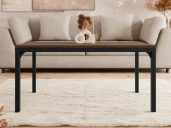 Sofabord Oswego 138 (Valnød + Sort)