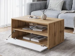 Sofabord Sarasota 188 (Wotan eg + Hvid)