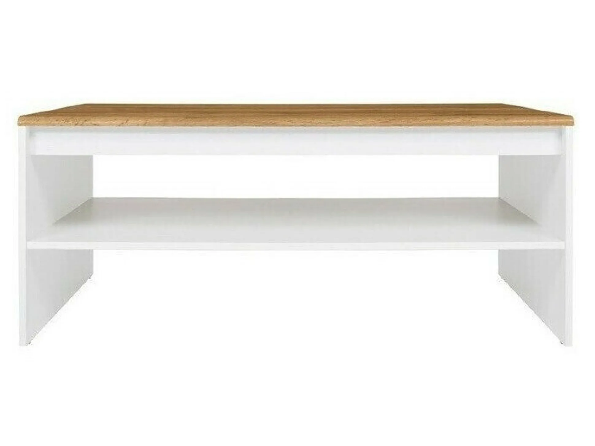 Sofabord Sonsoru 122 (Hvid + Wotan eg)