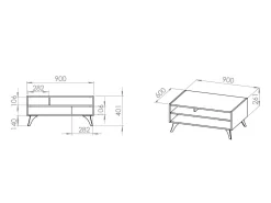 Sofabord Verenoa 104