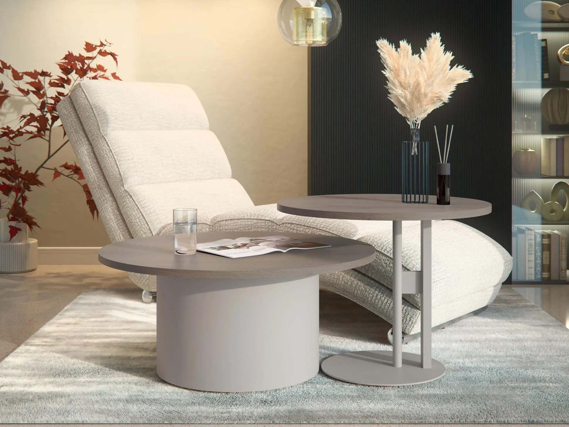 Sofabordssæt Oswego 160 (Egetræ)