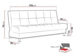 Sovesofa Columbus 210
