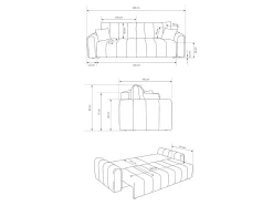 Sovesofa Kingston 159