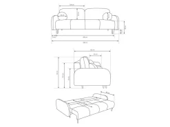 Sovesofa Kingston 151 (Elma 2)
