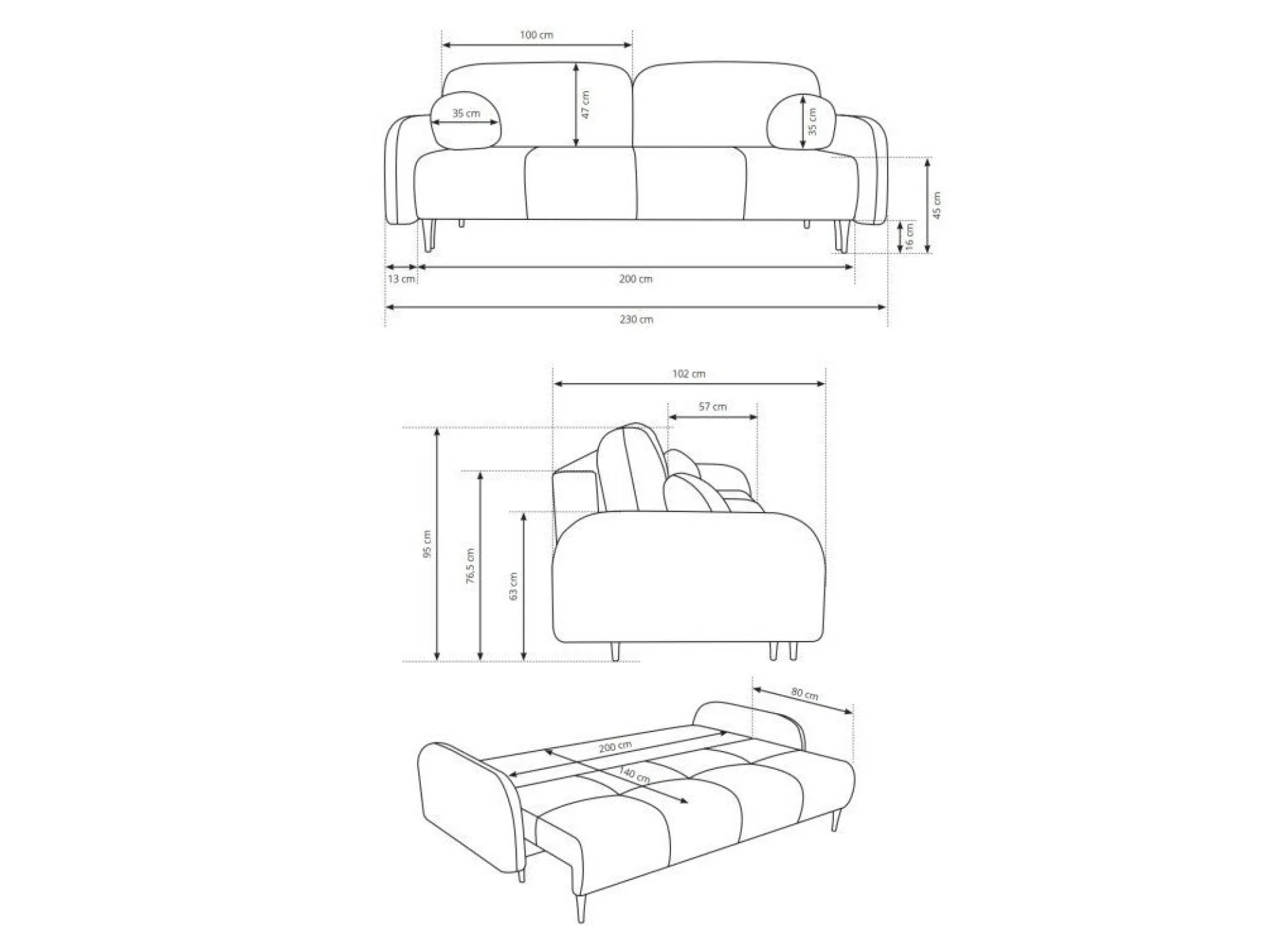 Sovesofa Kingston 151 (Elma 2)