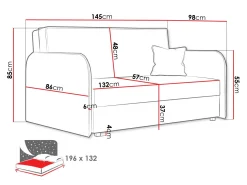 Sovesofa Lirael III (Mono 232)