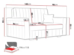 Sovesofa Orinen II (Paros 2)
