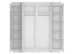 Soveværelsessæt Feldeli 122 (Hvid + Glansfuld hvid)