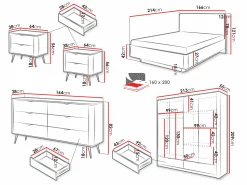 Soveværelsessæt Lectum